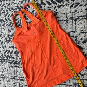 Lululemon Clementine Orange Tank Top